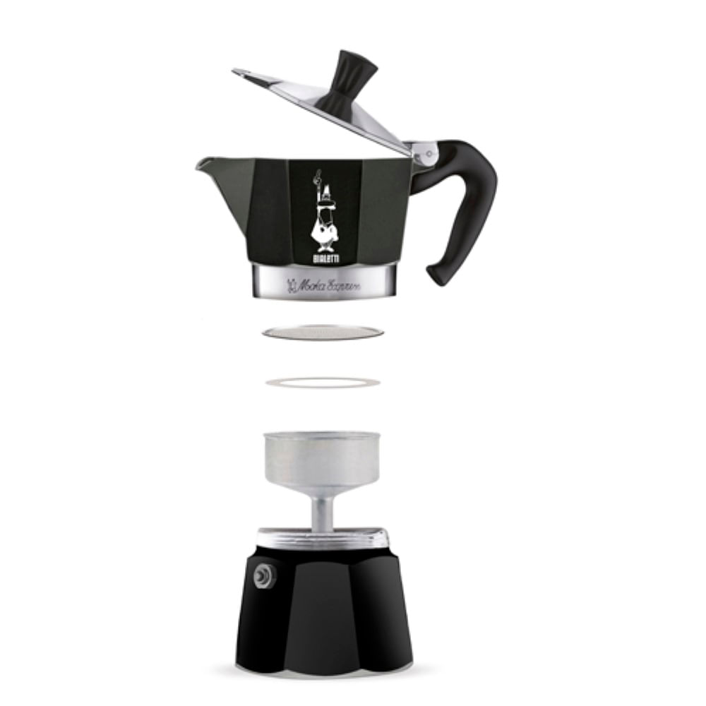 Cafeteira Italiana Moka Express Preta - 300ml