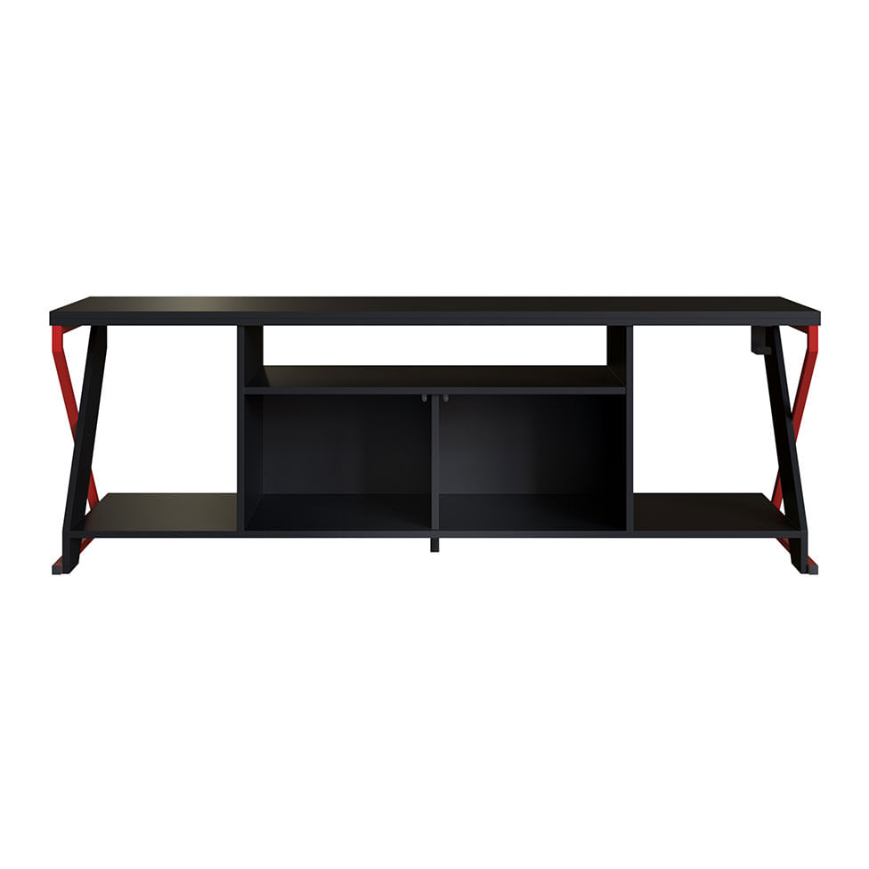 Rack Gamer Industrial com 2 Portas Preto e Vermelho | Openbox2 Rack Gamer Industrial com 2 Portas Preto e Vermelho | Openbox2