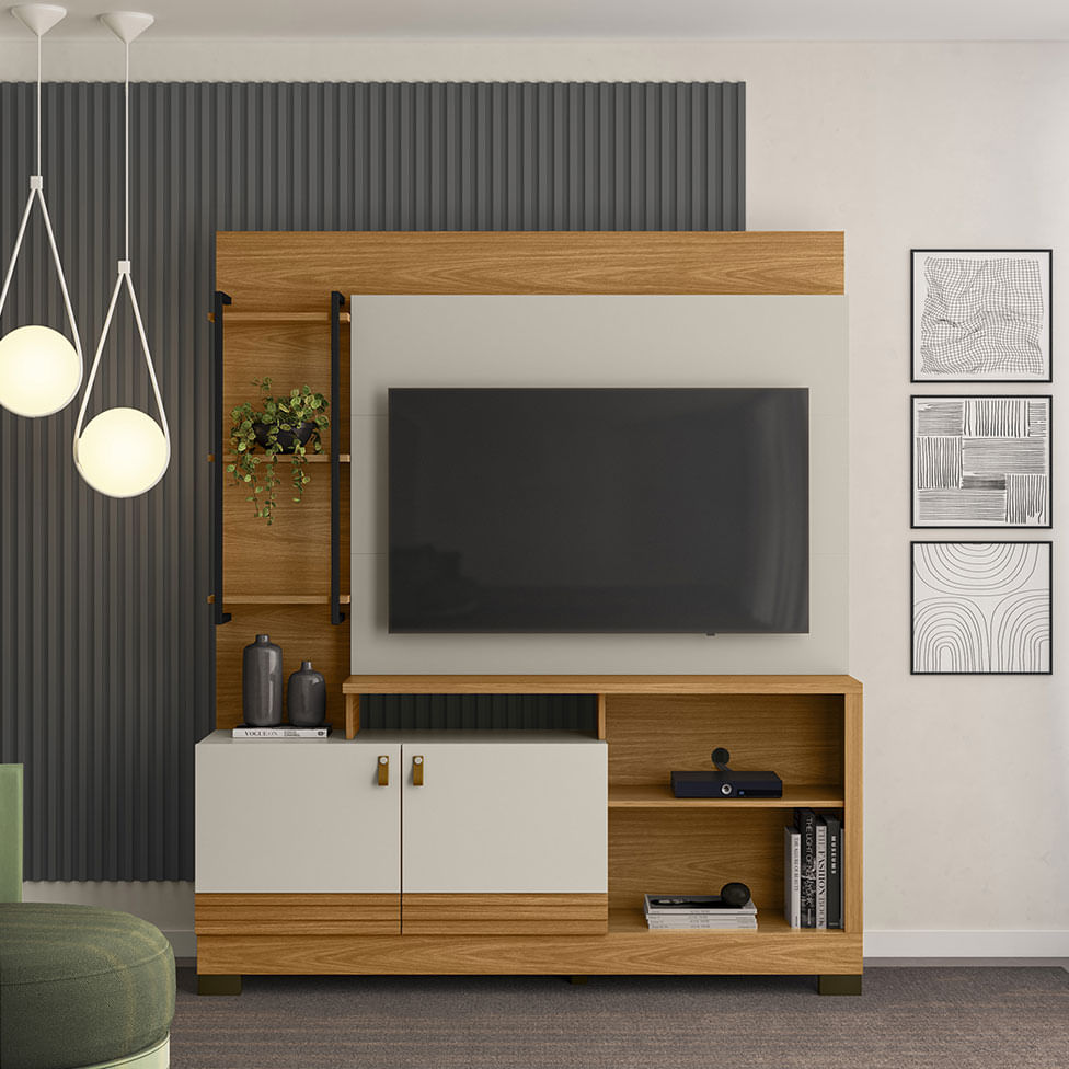 Estante Home Alagoas para TV até 50